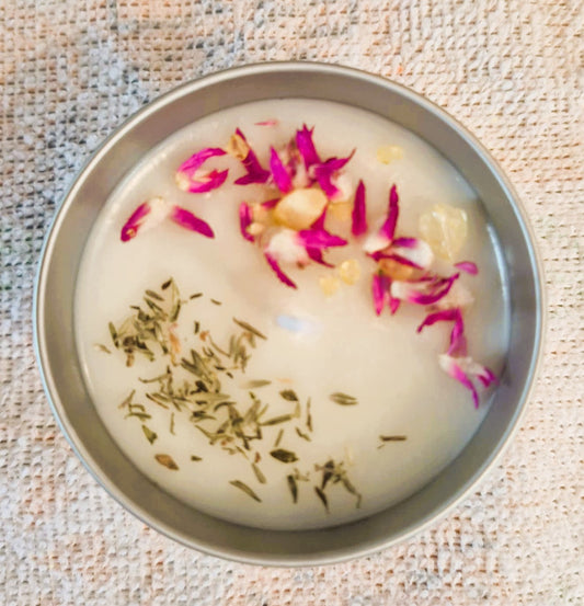 Bougie - Parfum d'été - THYM CITRONNÉ BOHÉMIENNE - Contenant brun