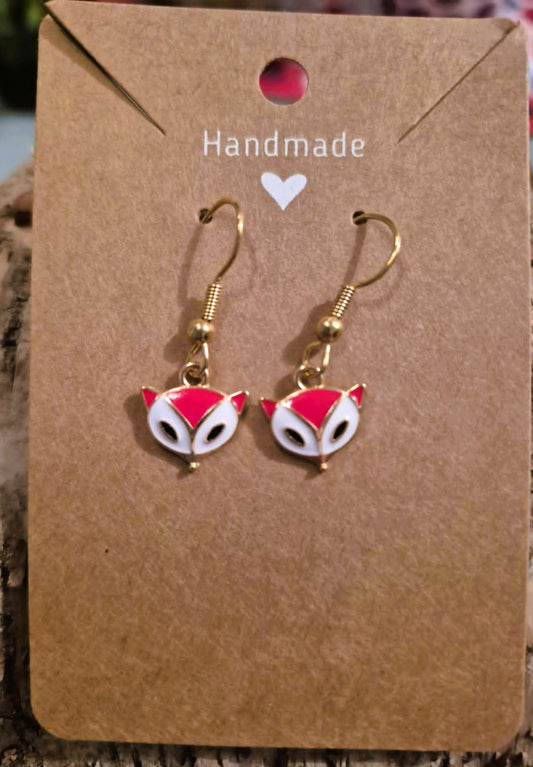 Boucles d'oreilles pendantes Bella Campagnarde- PETIT RENARD
